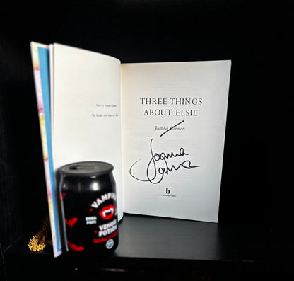 SIGNED BY THE AUTHOR Three Things About Elsie by Joanna Cannon