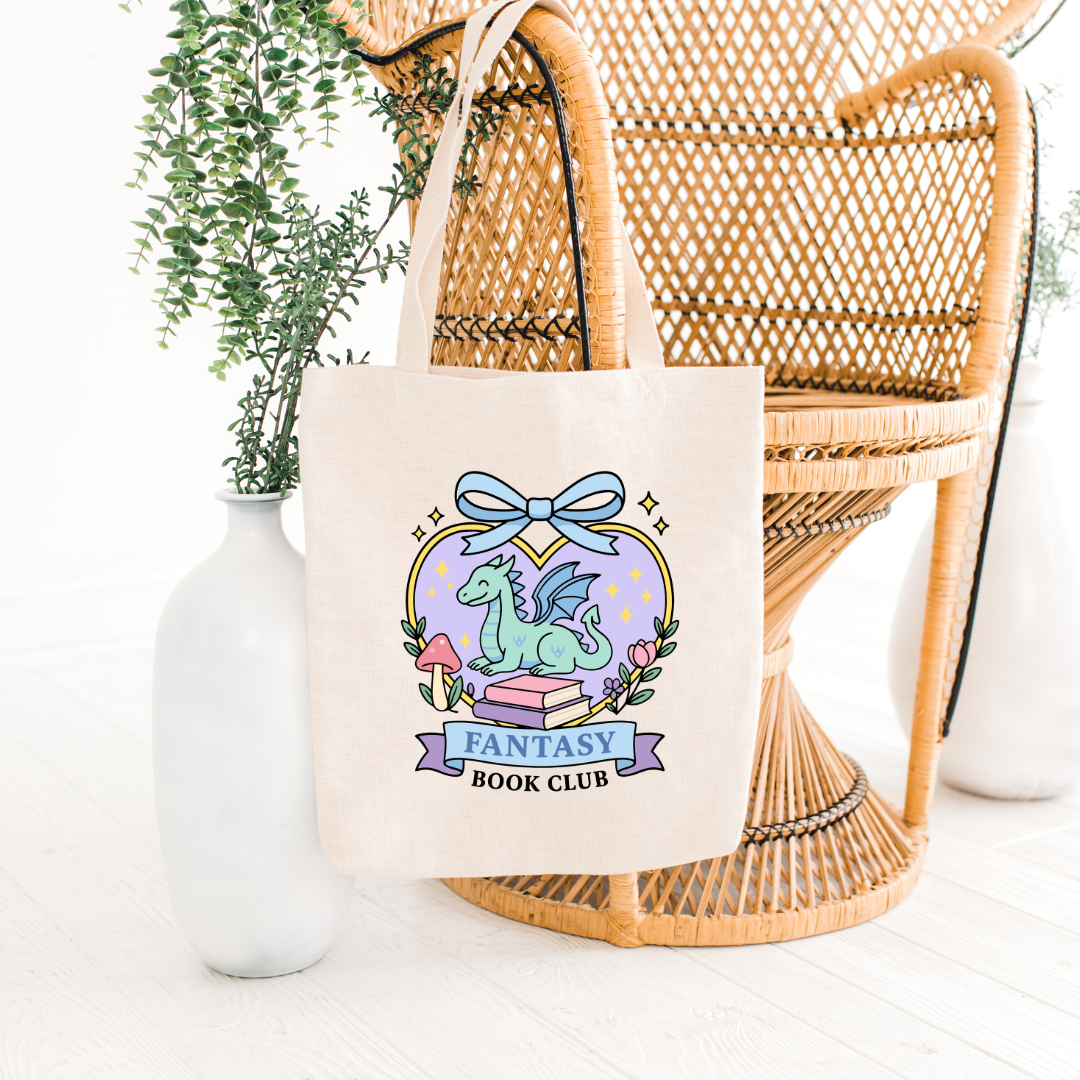 Fantasy Book Club Tote Bag