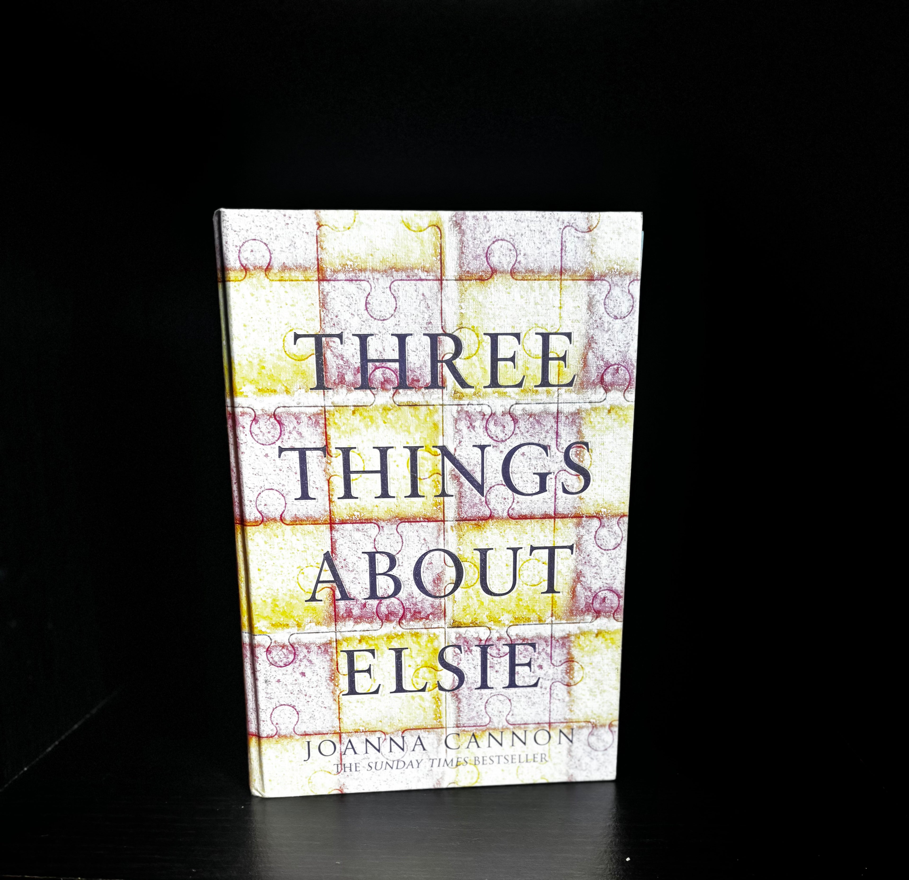 SIGNED - Three Things About Elsie by Joanna Cannon