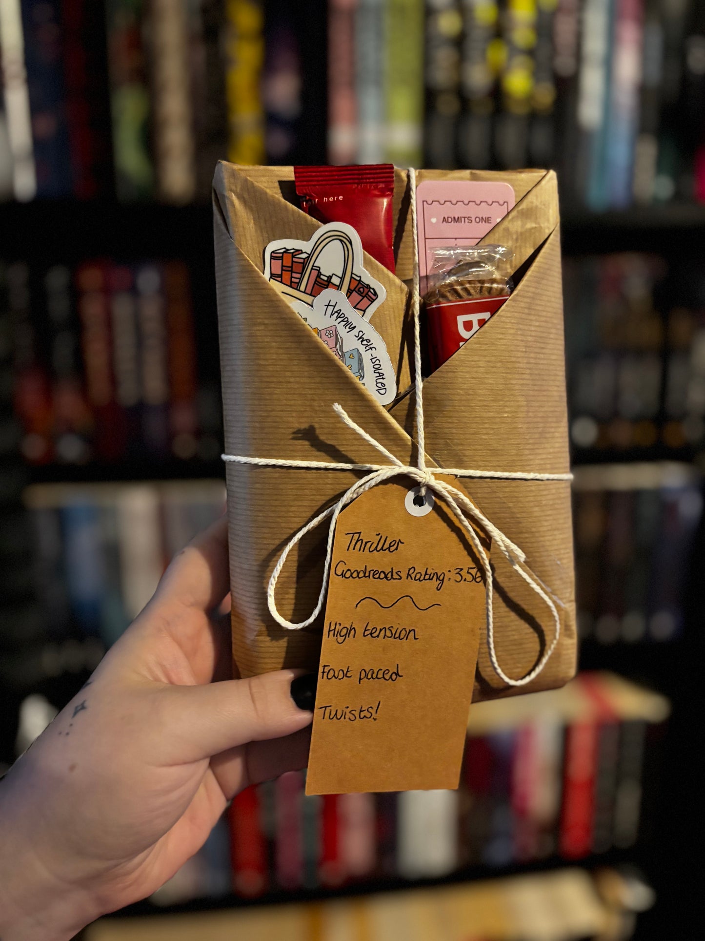 Blind Date with a Preloved Book - Thriller