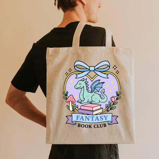 Fantasy Book Club Tote Bag
