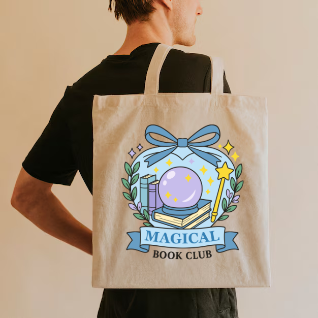Magical Book Club Tote Bag