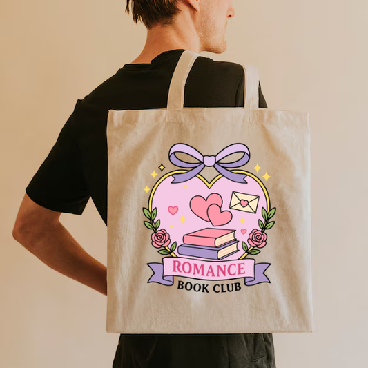 Romance Book Club Tote Bag